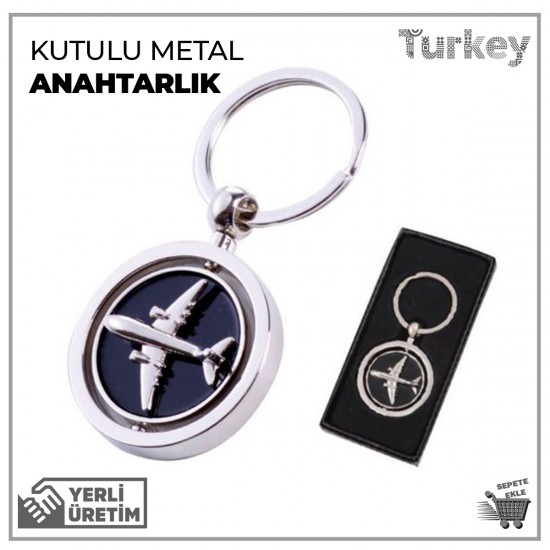 Kutulu Metal Anahtarlık